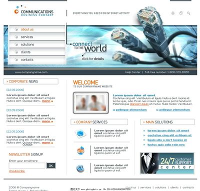 国外企业网站建设 图片设计策略与软件开发要点